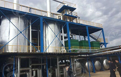Waste Oil Distillation To Diesel Plant