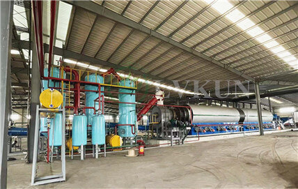 Continuous Tire Plastic Pyrolysis Plant