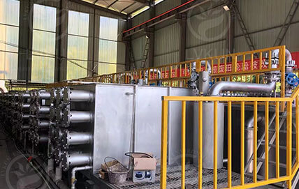 Latest Continuous Static Pyrolysis Carbonization Plant