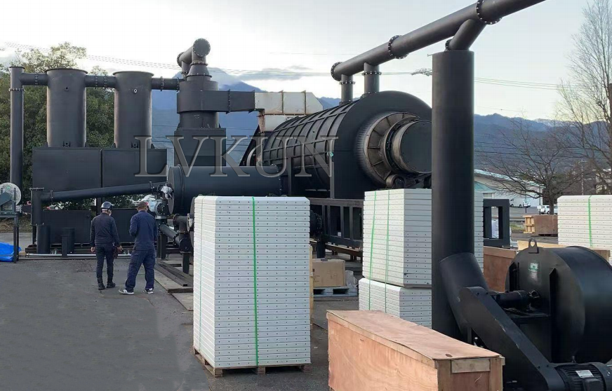 Straw Carbonization Plant