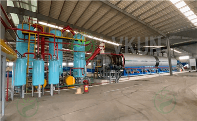 full continuous pyrolysis plant