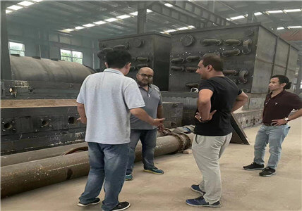 UK customers visiting factory