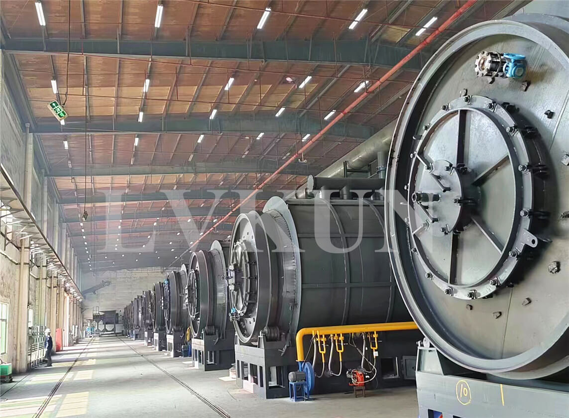 Pyrolysis Plant-Tire /Plastic/Oil Sludge To Oil Plant