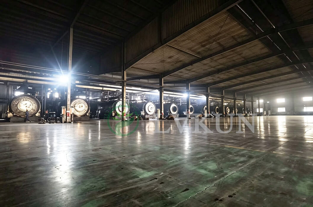China bacth waste tire pyrolysis project