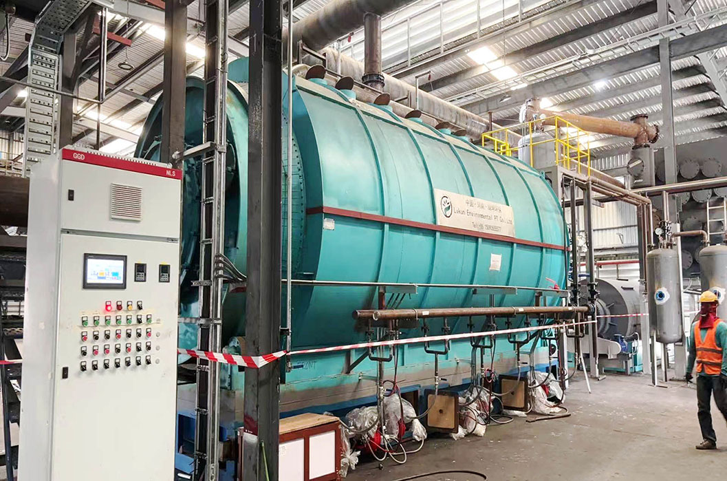 Thailand semi-continuous tire pyrolysis project